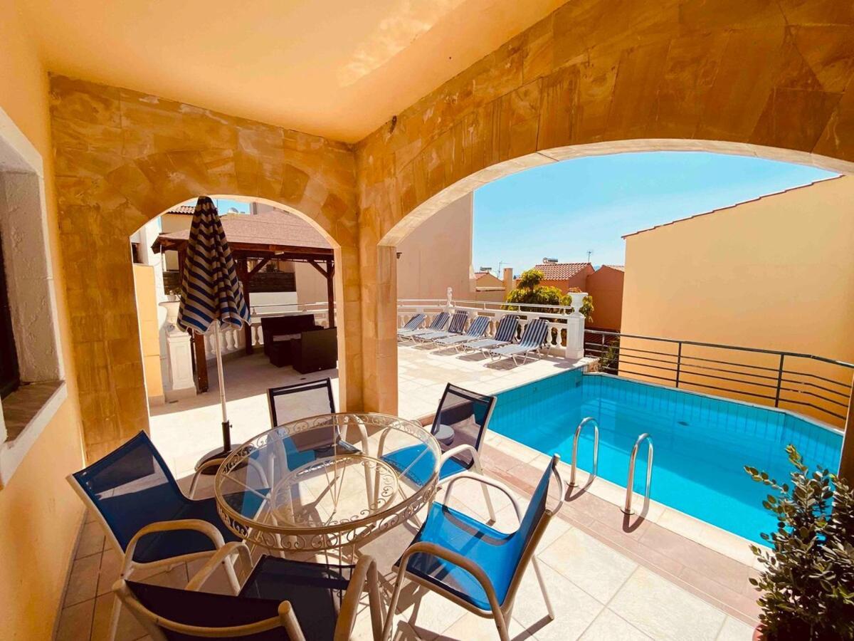 Nine Muses Villas - Clio Terpischori Hersonissos  Bagian luar foto